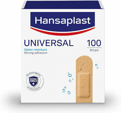 Hansaplast Universal Αυτοκόλλητα Επιθέματα 100τμχ