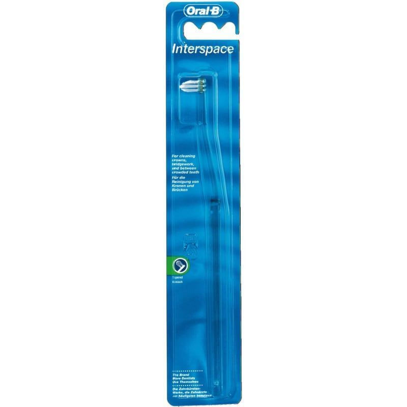 Oral-B Interspace Μεσοδόντιο Βουρτσάκι με Λαβή Μπλε 1τμχ