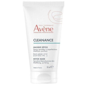 Eau Thermale Avène Cleanance Detox Μάσκα Ομορφιάς Προσώπου Με Άργιλο 50ml
