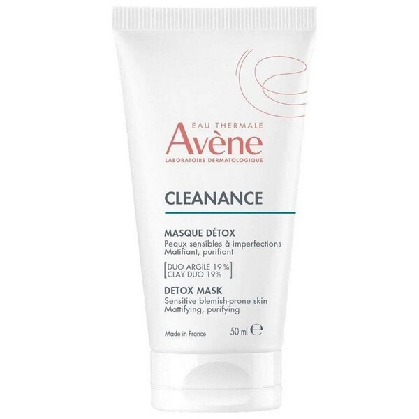 Eau Thermale Avène Cleanance Detox Μάσκα Ομορφιάς Προσώπου Με Άργιλο 50ml