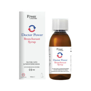 Power Health Doctor Power Bronchorant Σιρόπι για Παιδιά & Ενήλικες για Ξηρό και Παραγωγικό Βήχα χωρίς Γλουτένη Μέλι 150ml