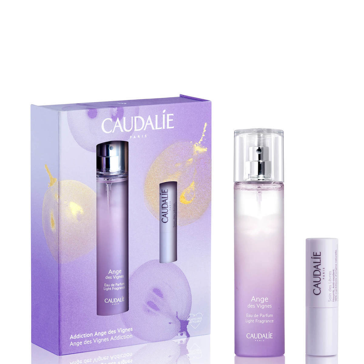 Caudalie Light Fragrance Ange Des Vignes Xmas Γυναικείο Σετ με Eau de Parfum 2τμχ