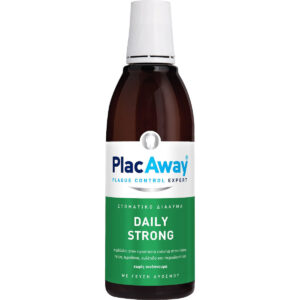 PlacAway Daily Strong με Δροσερή Γεύση Δυόσμου Στοματικό Διάλυμα Καθημερινής Προστασίας 500ml