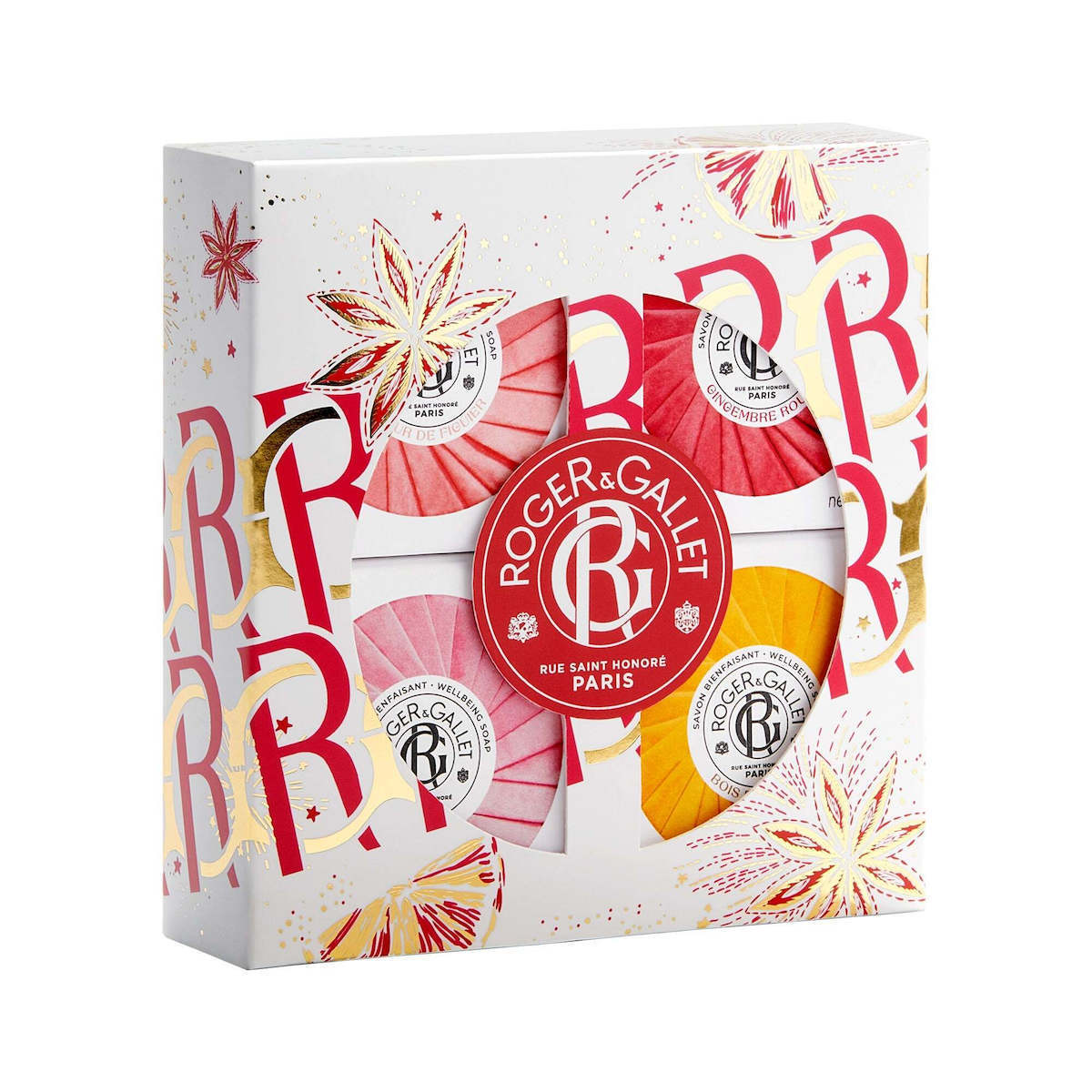 Roger & Gallet Μπάρα Σαπουνιού 4x50gr