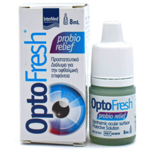InterMed Optofresh Probio Relief Οφθαλμικές Σταγόνες για Ξηροφθαλμία 8ml