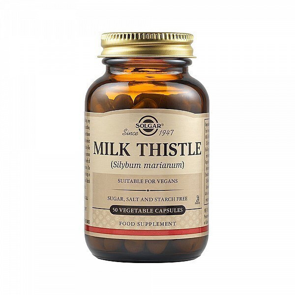 Solgar Milk Thistle 50 φυτικές κάψουλες