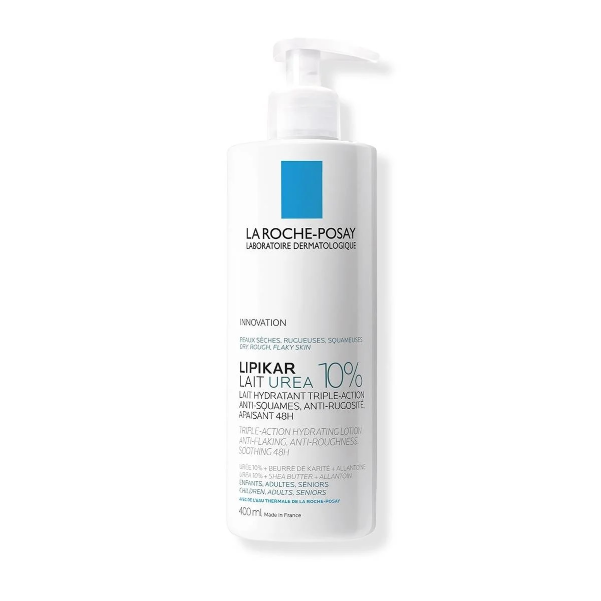 La Roche Posay Lipikar Urea 10% Ενυδατική Lotion Σώματος με Ουρία για Ξηρές/Πολύ Ξηρές & Ευαίσθητες Επιδερμίδες 400ml