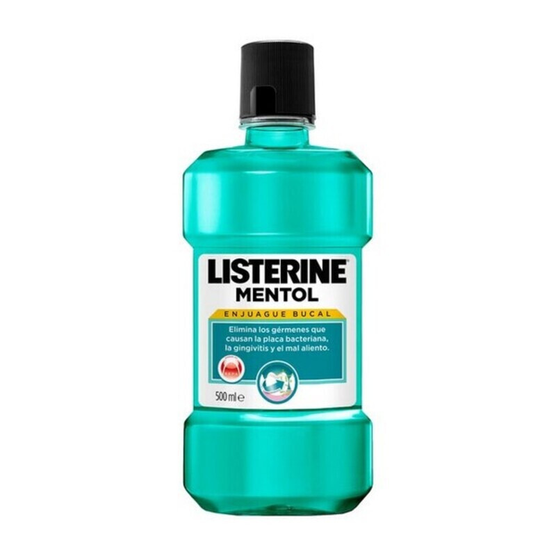 Listerine Cool Mint Στοματικό Διάλυμα κατά της Πλάκας & της Κακοσμίας 500ml