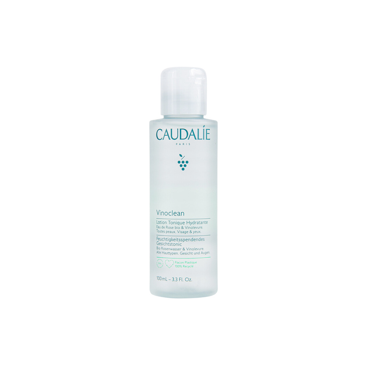 Caudalie Vinoclean Lotion Τόνωσης Προσώπου για Όλους τους Τύπους 100ml