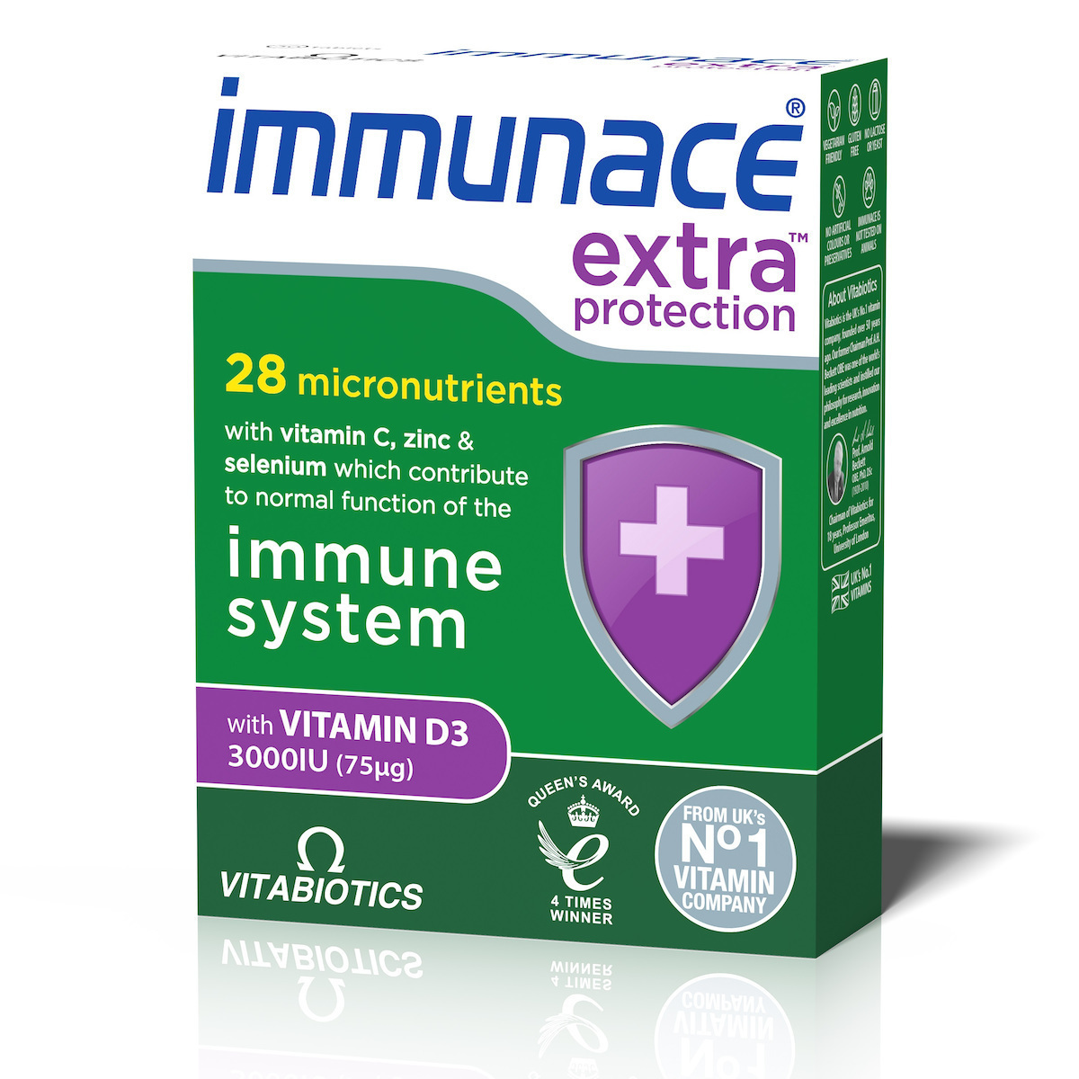 Vitabiotics Immunace Extra Protection Συμπλήρωμα για την Ενίσχυση του Ανοσοποιητικού 30 ταμπλέτες
