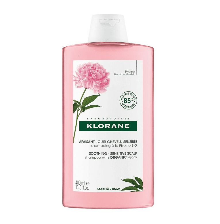 Klorane Peony Σαμπουάν για το Ευαίσθητο Τριχωτό για Εύθραυστα Μαλλιά 400ml