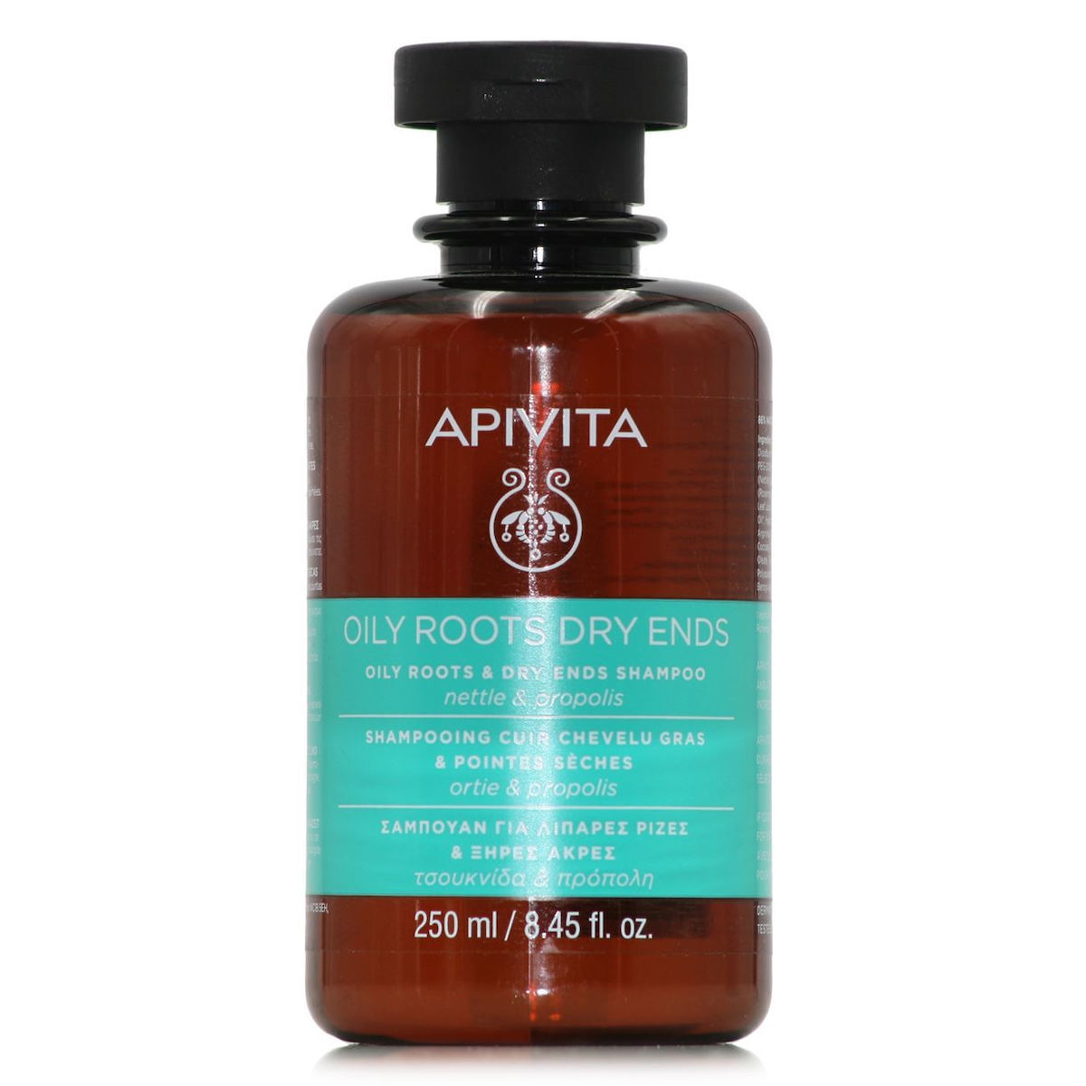 Apivita Oily Roots & Dry Ends Nettle & Propolis Σαμπουάν κατά της Πιτυρίδας για Λιπαρά Μαλλιά 250ml