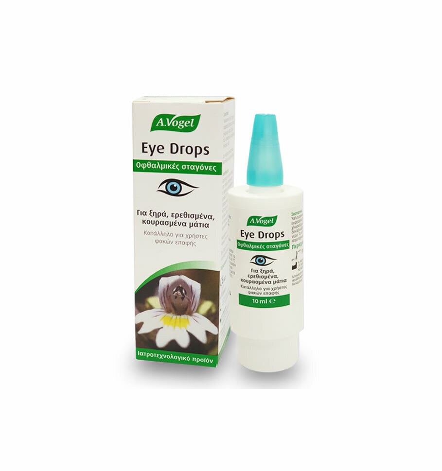 A.Vogel Collyre for Dry, Irritated Or Tired Eyes Οφθαλμικές Σταγόνες με Υαλουρονικό Οξύ για Ξηροφθαλμία 10ml