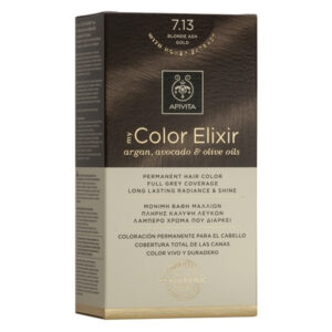Apivita My Color Elixir Βαφή Μαλλιών Χωρίς Αμμωνία 7.13 Ξανθό Σαντρέ Μελί 50ml