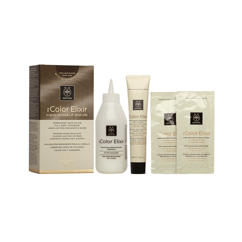 Apivita My Color Elixir Βαφή Μαλλιών Χωρίς Αμμωνία 10.0 Κατάξανθο 50ml - Image 3