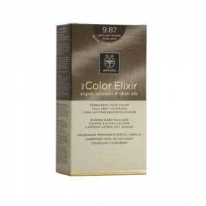 Apivita My Color Elixir Βαφή Μαλλιών Χωρίς Αμμωνία 9.87 Ξανθό Πολύ Ανοιχτό Περλέ Μπεζ 50ml