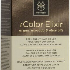 Apivita My Color Elixir Βαφή Μαλλιών Χωρίς Αμμωνία 8.0 Ξανθό Ανοιχτό 50ml
