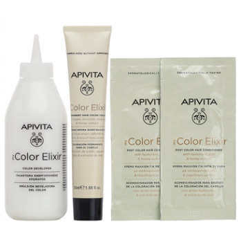 Apivita My Color Elixir Βαφή Μαλλιών Χωρίς Αμμωνία 5.4 Καστανό Ανοιχτό Χάλκινο 50ml - Image 3