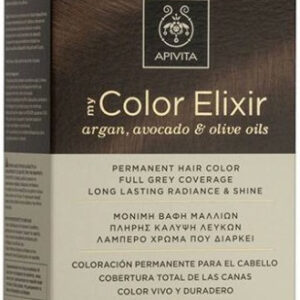Apivita My Color Elixir Βαφή Μαλλιών Χωρίς Αμμωνία 7.77 Ξανθό Έντονο Μπεζ 50ml