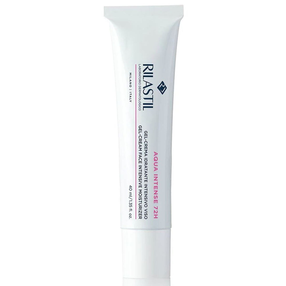 Rilastil Aqua Intense 72ωρο Ενυδατικό Gel Προσώπου Ημέρας με Υαλουρονικό Οξύ & Ceramides 40ml