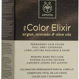 Apivita My Color Elixir Βαφή Μαλλιών Χωρίς Αμμωνία 5.0 Καστανό Ανοιχτό 50ml