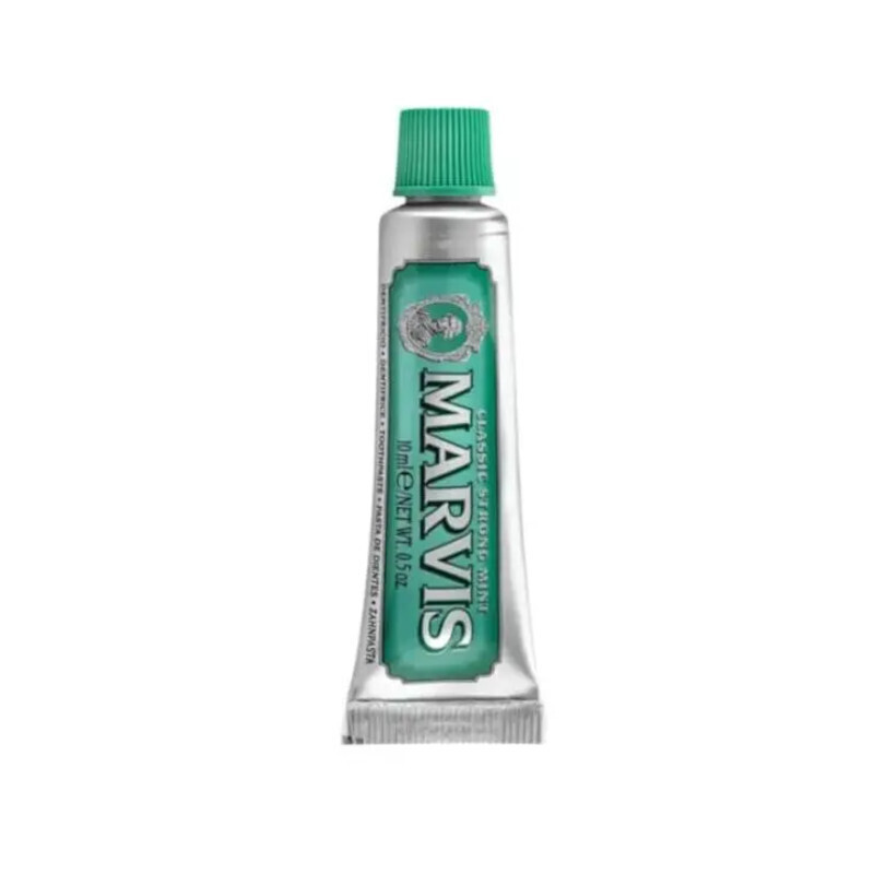 Marvis Classic Strong Mint Οδοντόκρεμα για Πλάκα & Τερηδόνα 10ml