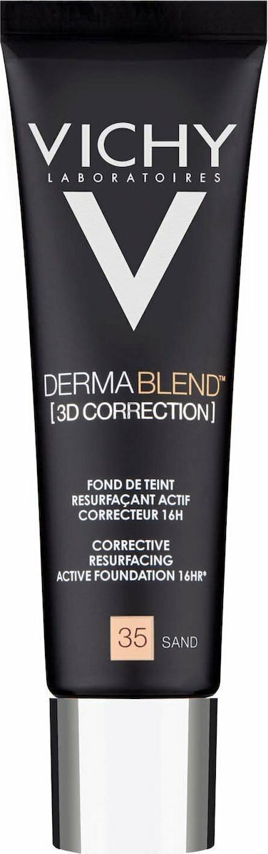 Vichy Dermablend 3d Correction Liquid Foundation 35 Sand 30ml