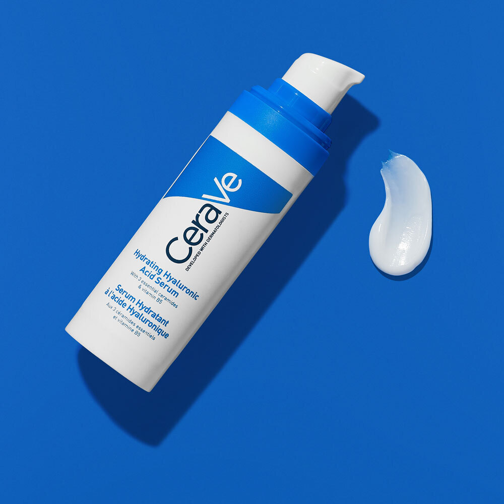 CeraVe Hydrating Καταπραϋντικό & Ενυδατικό Serum Προσώπου με Υαλουρονικό Οξύ & Βιταμίνη B5 30ml - Image 6