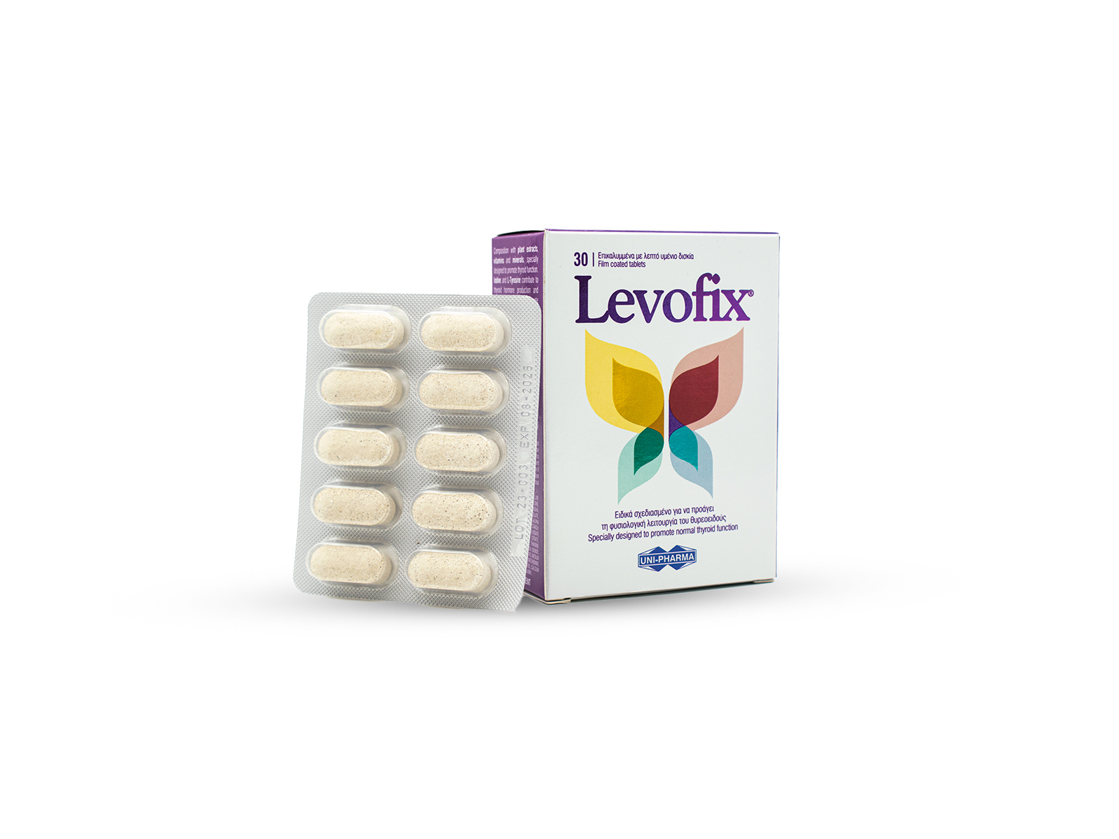 UNI-PHARMA Levofix Ειδικό Συμπλήρωμα Διατροφής 30 ταμπλέτες