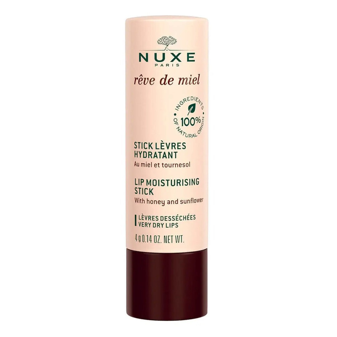 Nuxe Reve de Miel Moisturising Lip Balm για Σκασμένα Χείλη με Μέλι 4gr