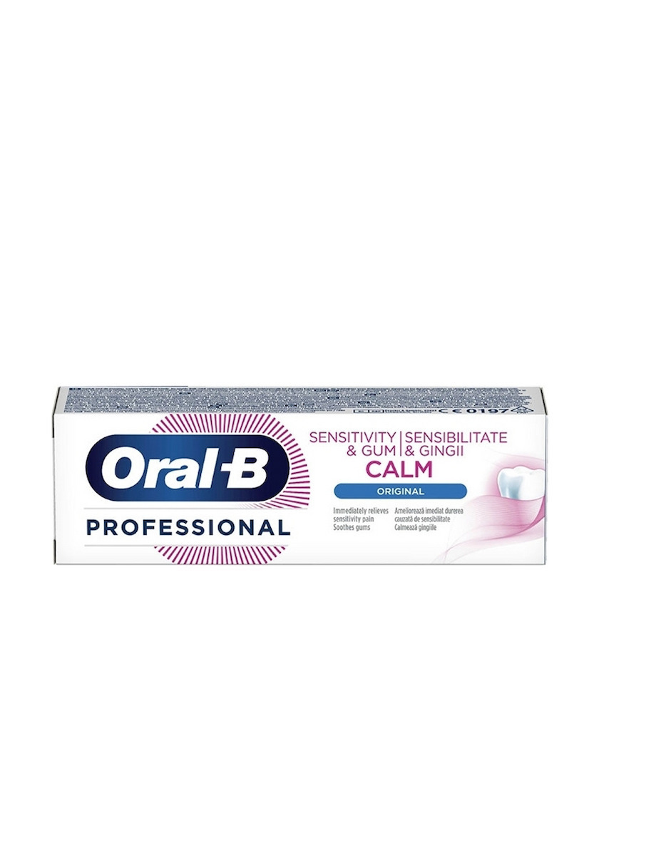 Oral-B Professional Sensitivity & Gum Calm Original Οδοντόκρεμα για Ευαίσθητα Δόντια & Ουλίτιδα 75ml