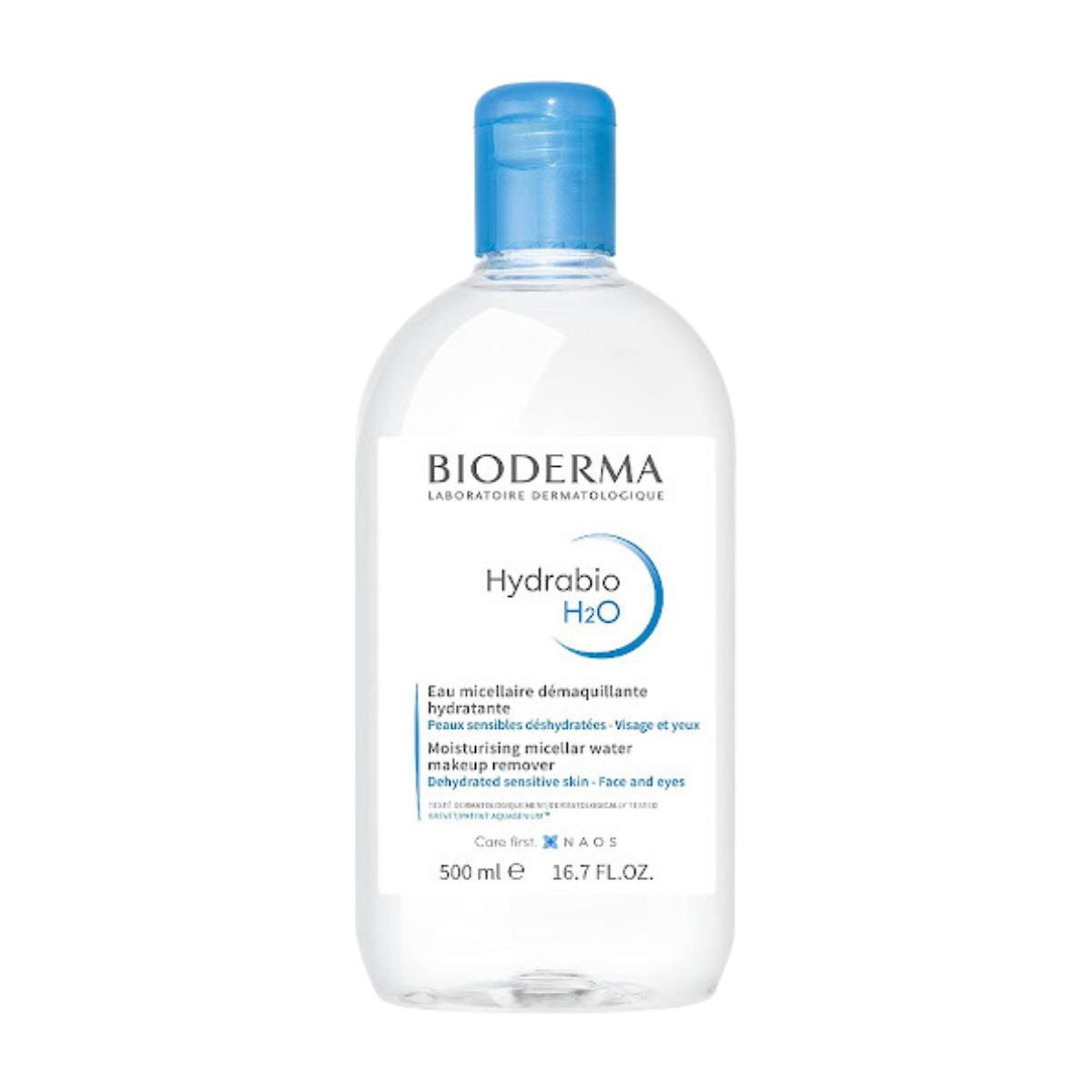 Bioderma Hydrabio H2O Micellar Water Αφαίρεσης Μακιγιάζ Προσώπου & Ματιών 500ml