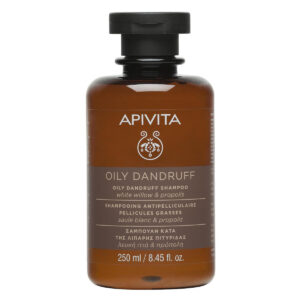 Apivita Oily Dandruff White Willow & Propolis Σαμπουάν κατά της Πιτυρίδας για Λιπαρά Μαλλιά 250ml