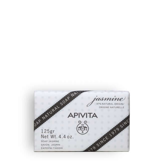 Apivita Natural Soap Σαπούνι Με Γιασεμί 125 Gr