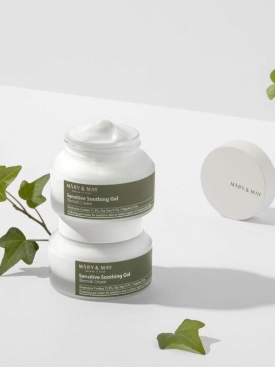 Mary & May Sensitive Soothing Light Gel-Κρέμα Προσώπου για Ενυδάτωση, Ατέλειες & Ερυθρότητα με Υαλουρονικό Οξύ & Πανθενόλη 70gr - Image 3