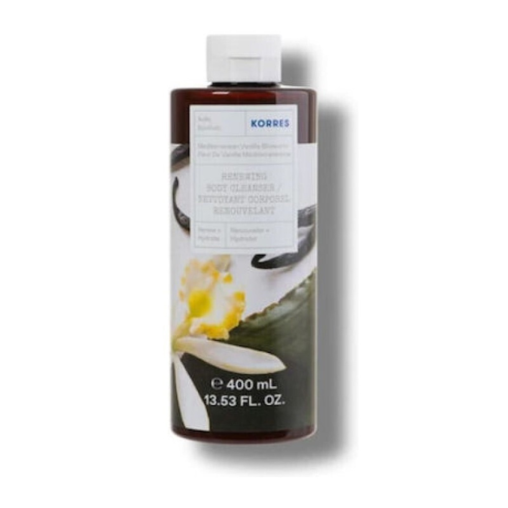 Korres Vanilla Blossom Αφρόλουτρο σε Gel Ανθη Βανιλιας 400ml