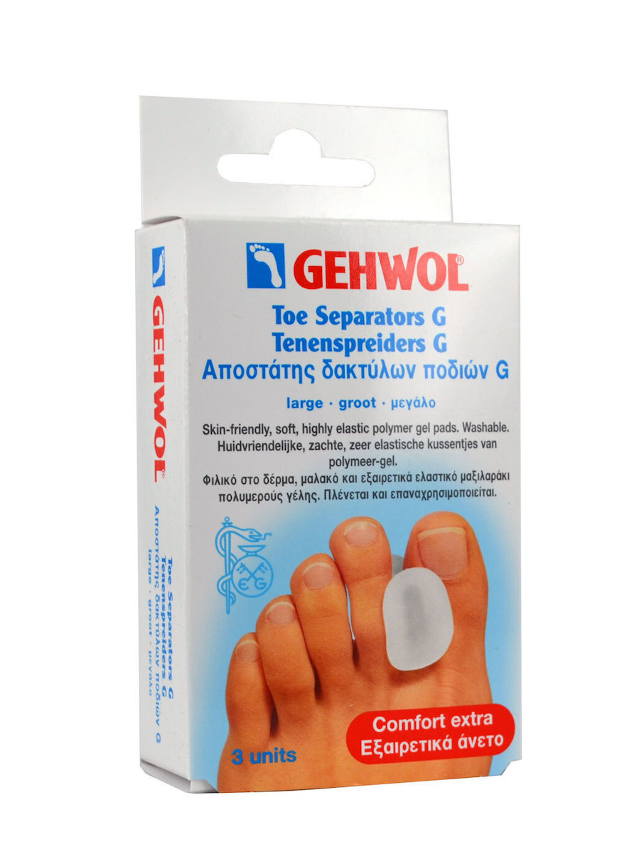 Gehwol Διαχωριστικά Toe Separator G με Gel για τους Κάλους Large 3τμχ 1126914