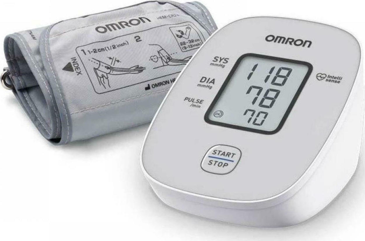Omron M2 Basic Ηλεκτρονικό Πιεσόμετρο Μπράτσου με ανίχνευση Αρρυθμίας HEM-7121J-E