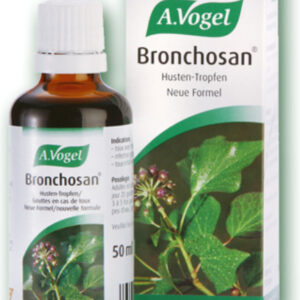 A.Vogel Bronchosan Σταγόνες για Ξηρό και Παραγωγικό Βήχα χωρίς Γλουτένη 50ml