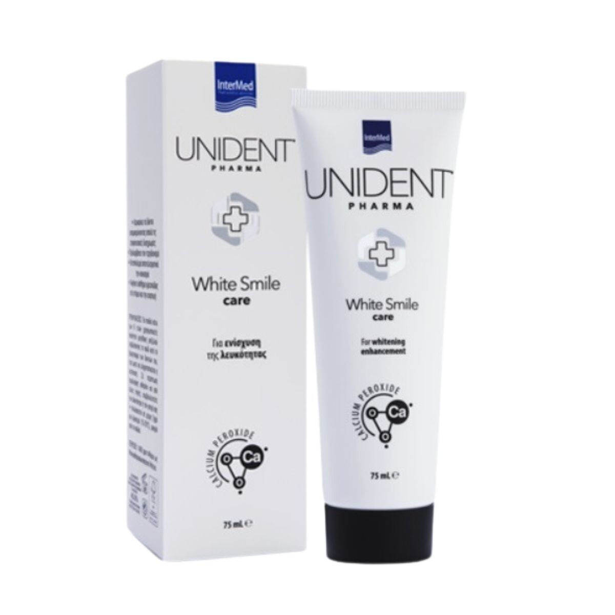 InterMed Unident White Smile Care Οδοντόκρεμα για Λεύκανση 75ml