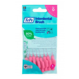 TePe Original Μεσοδόντια Βουρτσάκια 0.4mm Ροζ 8τμχ