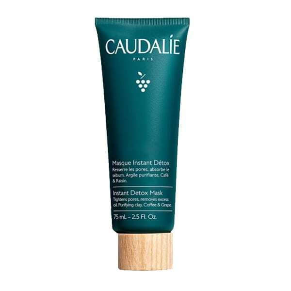 Caudalie Instant Detox Μάσκα Ομορφιάς Προσώπου για Αποτοξίνωση Με Άργιλο 75ml