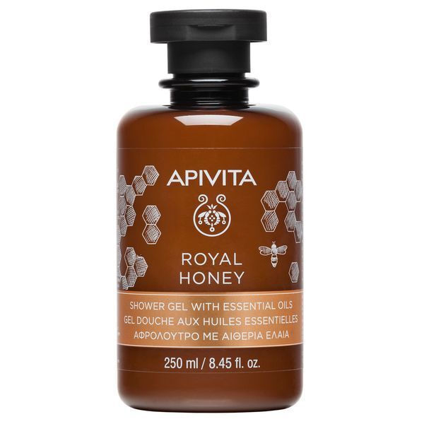 Apivita Royal Honey Κρεμώδες Αφρόλουτρο με Αιθέρια Έλαια 250ml