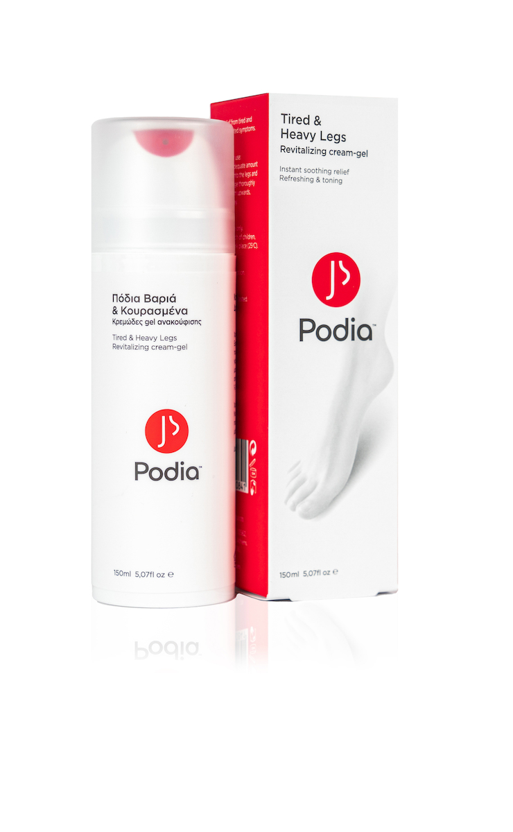 Podia Tired & Heavy Ενυδατικό Gel για Κουρασμένα Πόδια 150ml - Image 3