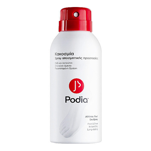 Podia Athlete’s Foot Αποσμητικό σε Spray για Μύκητες Ποδιών Χωρίς Αλουμίνιο 150ml