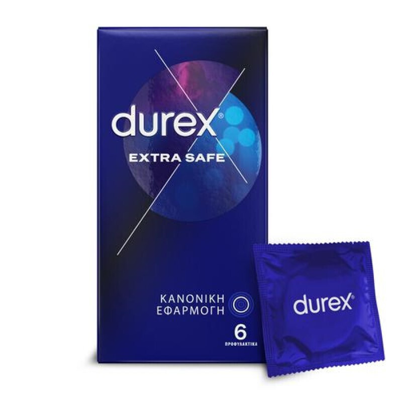 Durex Προφυλακτικά Extra Safe 6τμχ