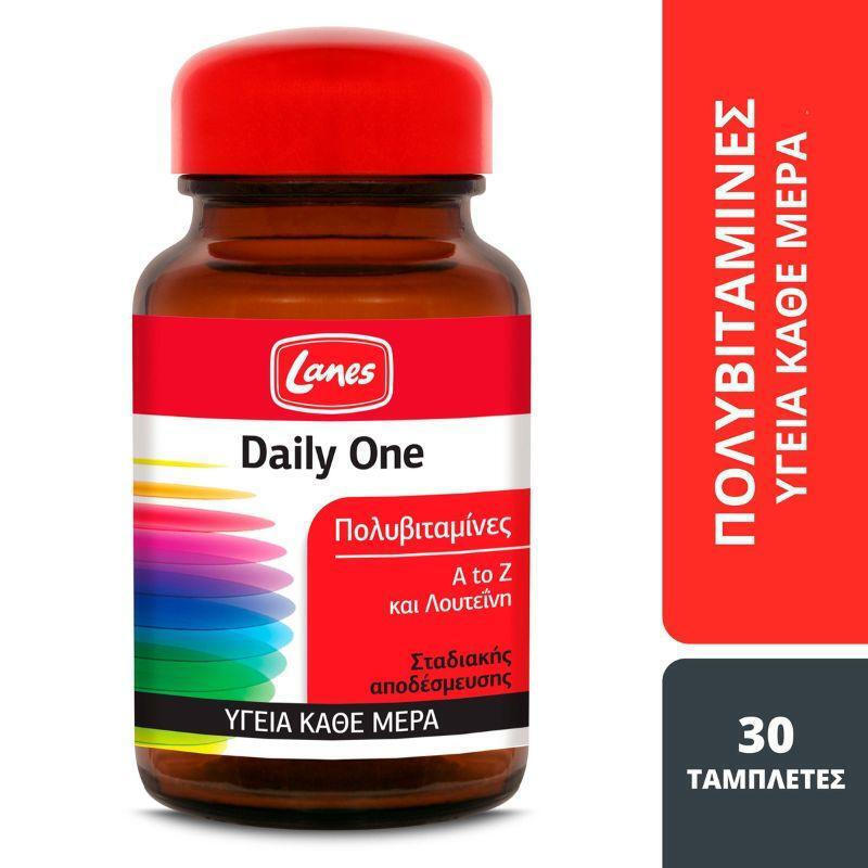 Lanes Daily One Πολυβιταμίνη για Ενέργεια 30 ταμπλέτες - Image 2