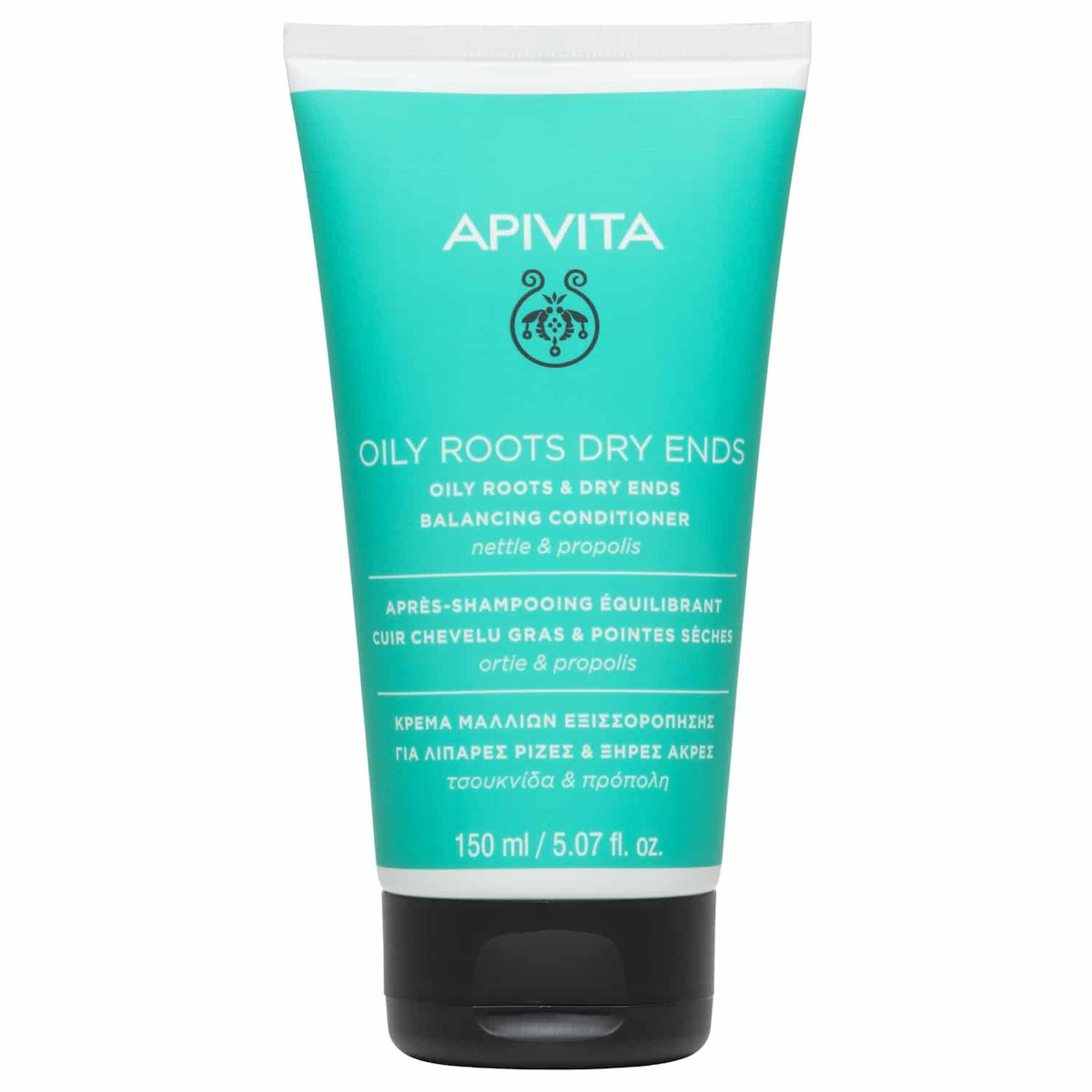 Apivita Oily Roots Dry Ends Conditioner Αναδόμησης/Θρέψης για Λιπαρά Μαλλιά 150ml