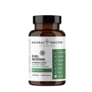 Natural Doctor Be Well Multivitamin Πολυβιταμίνη για Ενέργεια, Ενίσχυση του Ανοσοποιητικού & τα Μαλλιά 60 φυτικές κάψουλες