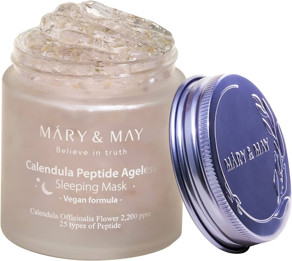 Mary & May Peptide Μάσκα Ομορφιάς Προσώπου Νύχτας Με Centella Asiatica 125gr